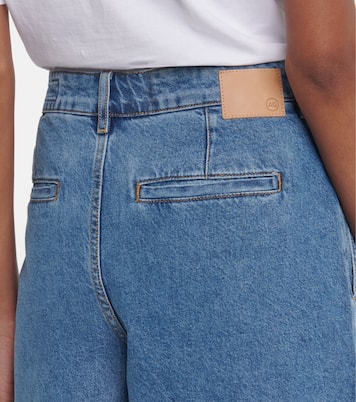 Shorts di jeans a gamba larga Gran Canaria a vita alta | AG Jeans