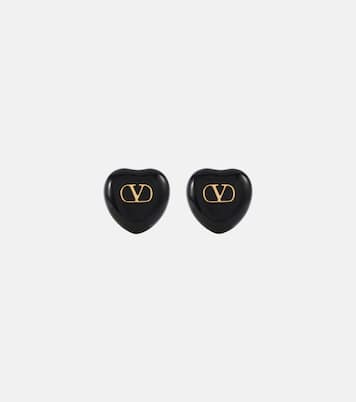 Cœur Royal VLogo clip-on earrings | Valentino