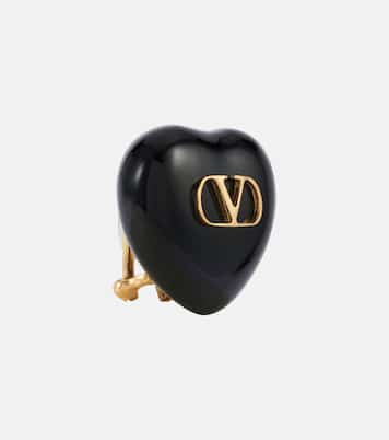 Cœur Royal VLogo clip-on earrings | Valentino