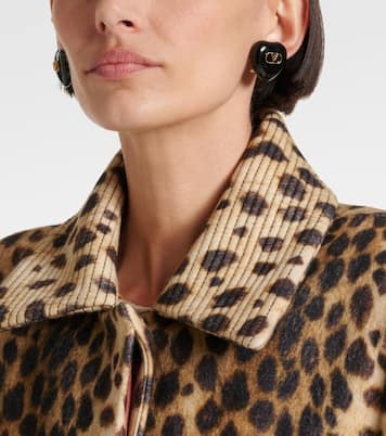 Cœur Royal VLogo clip-on earrings | Valentino