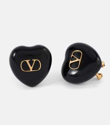 Cœur Royal VLogo clip-on earrings | Valentino