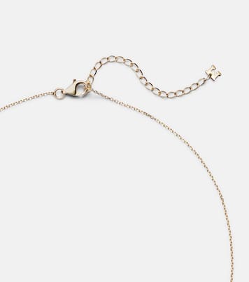 Collier Cluster en or 14 ct, perles et diamants | Mateo