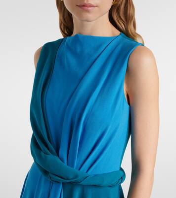 Robe midi Parsa en crêpe | Roksanda