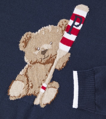 Intarsia cotton sweater | Patachou