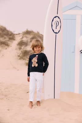 Intarsia cotton sweater | Patachou