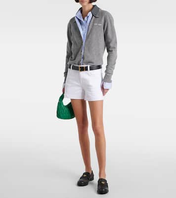 Mid-Rise Shorts aus einem Baumwollgemisch | 7 For All Mankind