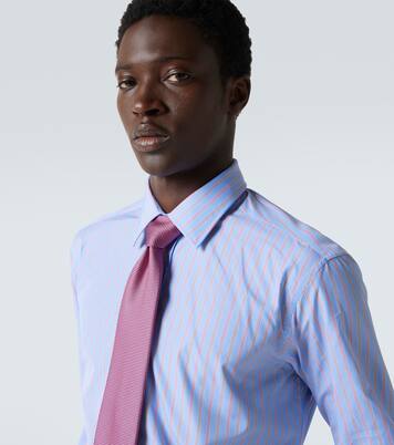 Cravate en jacquard de soie | Charvet