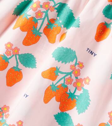 Gonna Strawberries in cotone con stampa | Tinycottons