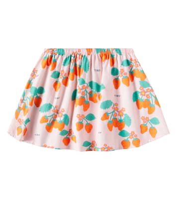 Gonna Strawberries in cotone con stampa | Tinycottons