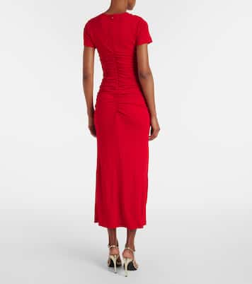 Midikleid aus Satin | Carolina Herrera