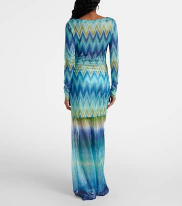 Zigzag beach dress | Missoni