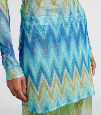 Zigzag beach dress | Missoni