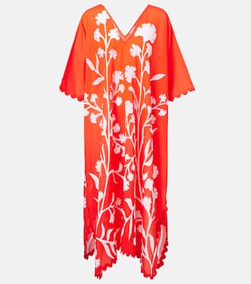 Caftán de algodón estampado | Juliet Dunn