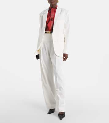 Blazer aus einem Wollgemisch | Victoria Beckham