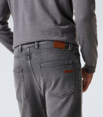 Jeans slim a vita media | Zegna