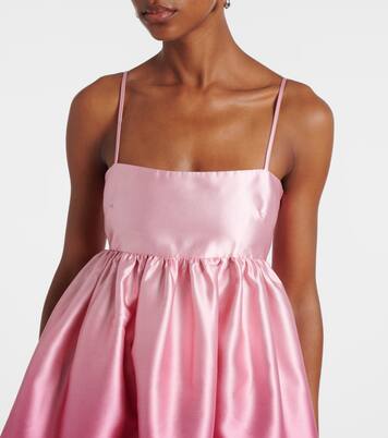 Robe de cocktail Inez en satin | Alémais