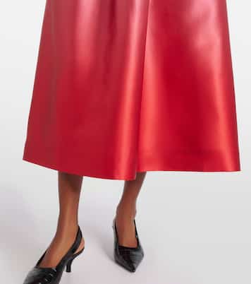 Robe de cocktail Inez en satin | Alémais