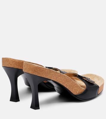 x Scholl 80 leather mules | Balenciaga