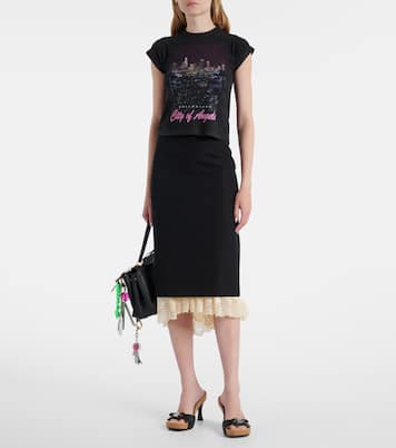 x Scholl 80 leather mules | Balenciaga