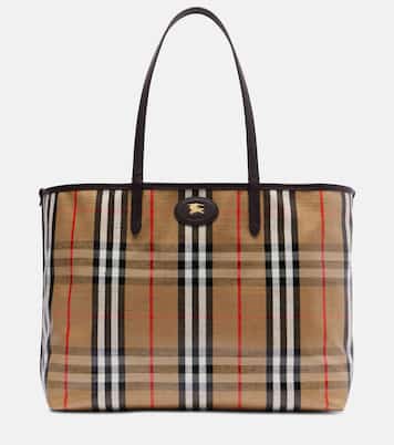 Highlands Medium jacquard tote bag | Burberry