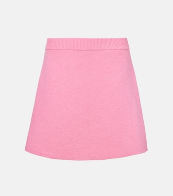 Mini-jupe Clare en cachemire | Lisa Yang