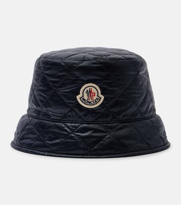 Logo quilted bucket hat | Moncler