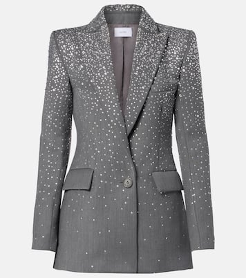 Crystal-embellished blazer | Alex Perry