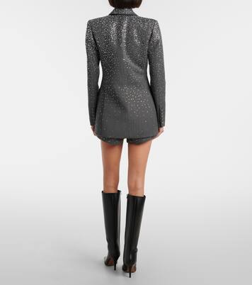 Crystal-embellished blazer | Alex Perry