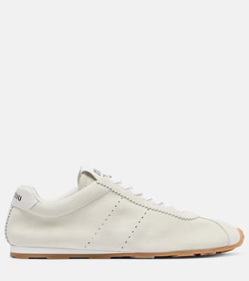 Sneakers Plume aus Veloursleder | Miu Miu