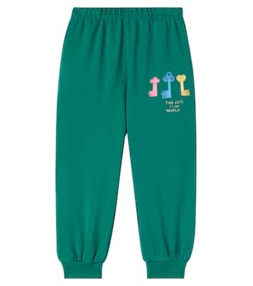 Keys cotton jersey sweatpants | Jellymallow