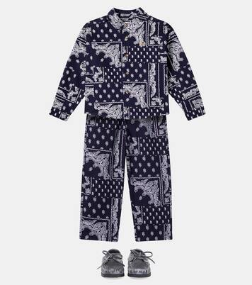 Luis bandana cotton flannel shirt | The New Society