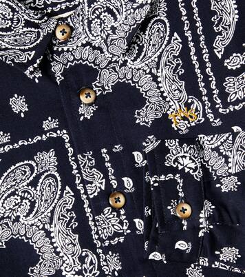 Luis bandana cotton flannel shirt | The New Society