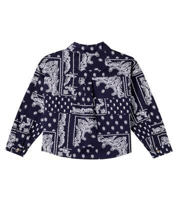 Luis bandana cotton flannel shirt | The New Society