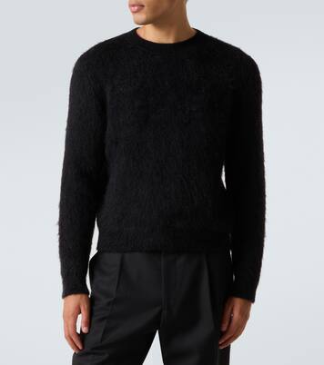 Mohair and wool-blend sweater | Saint Laurent