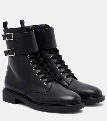 Ripley leather combat boots | Gianvito Rossi