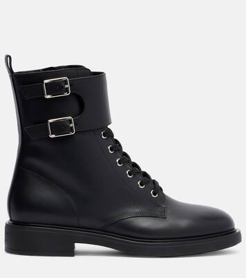 Ripley leather combat boots | Gianvito Rossi