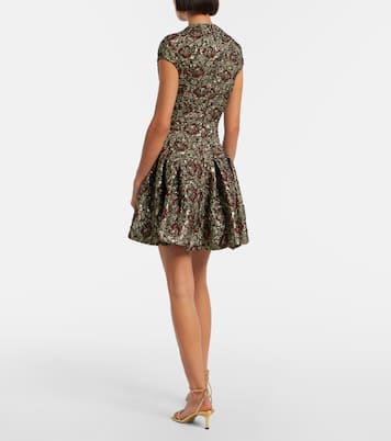 Abito corto Elowen in jacquard | Simkhai