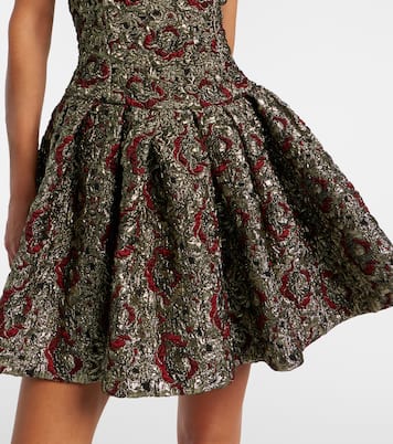 Abito corto Elowen in jacquard | Simkhai