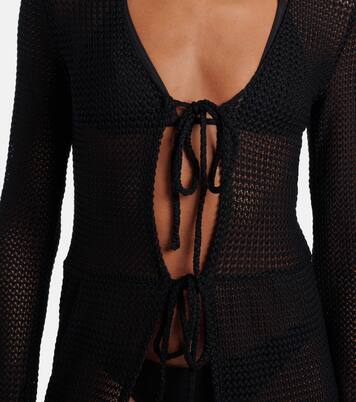 Cover-up aus Häkelstrick | Montce