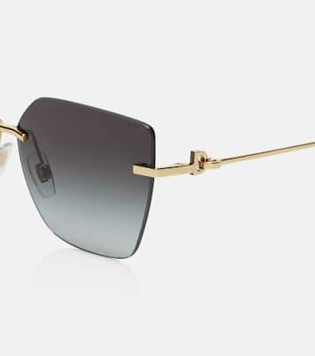 Cat-Eye-Sonnenbrille DG Flip | Dolce&Gabbana