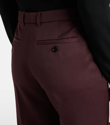 Gerade Hose aus Wolle | McQueen