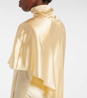 Midikleid aus einem Seidengemisch | Mugler