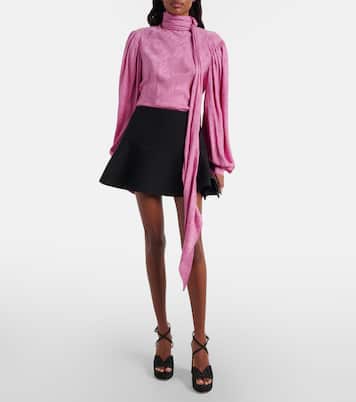 Karli 125 glitter platform sandals | Jimmy Choo