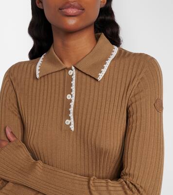 Polopullover aus Schurwolle | Moncler