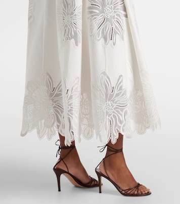 Embroidered halterneck cocktail dress | Elie Saab