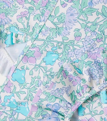 Ruffled floral bikini | Bonpoint