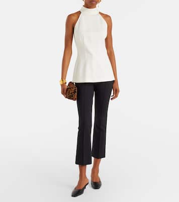 Schmale Cropped-Hose Kean | Veronica Beard