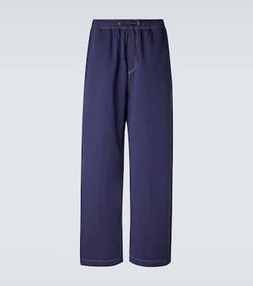 Sonny cotton and linen wide-leg pants | Studio Nicholson