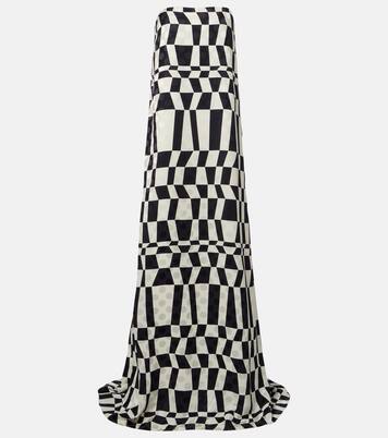 Bedruckte Robe | Dries Van Noten