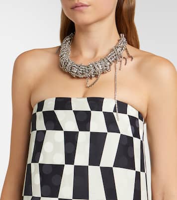 Bedruckte Robe | Dries Van Noten